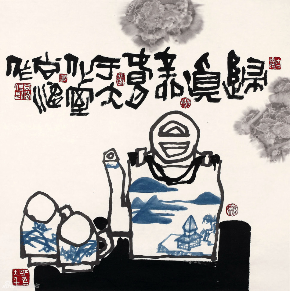 归真 68x68cm